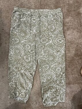 Pants, size L, ankle length, Cathy brand